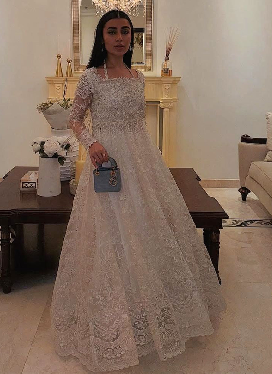 Sona Rarafiq In The Maelle Ivory kalidaar