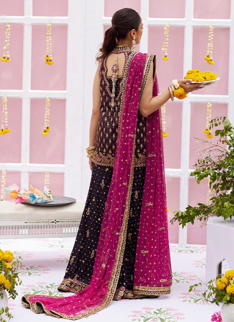 Nayra Block Printed Shirt And Dhaka