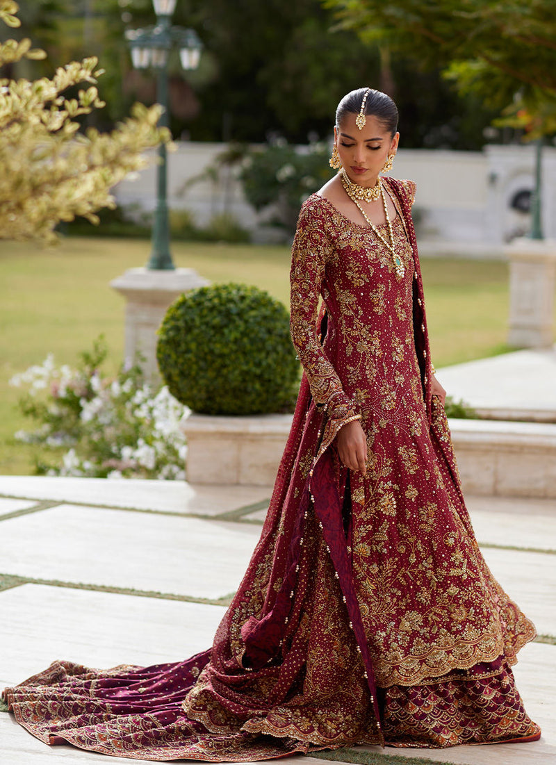 Shahbanu Crimson Bridal