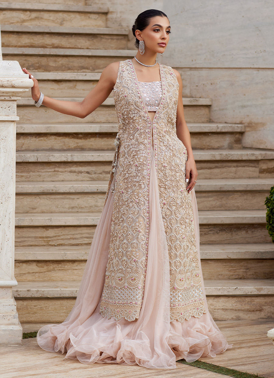 Gulzarey Organza Jacket