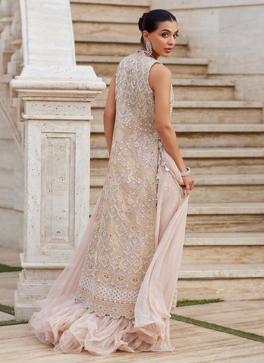 Gulzarey Organza Jacket