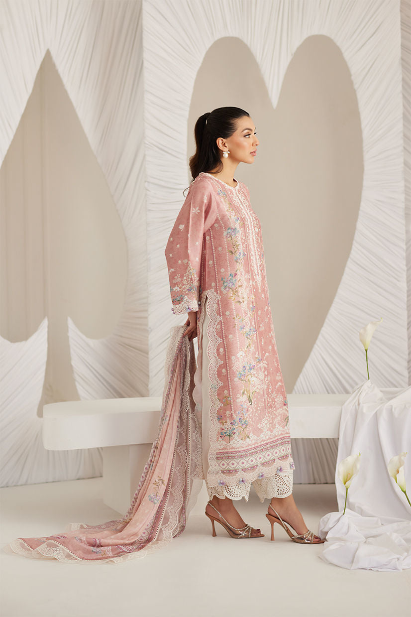Elara Blush Shirt And Dupatta