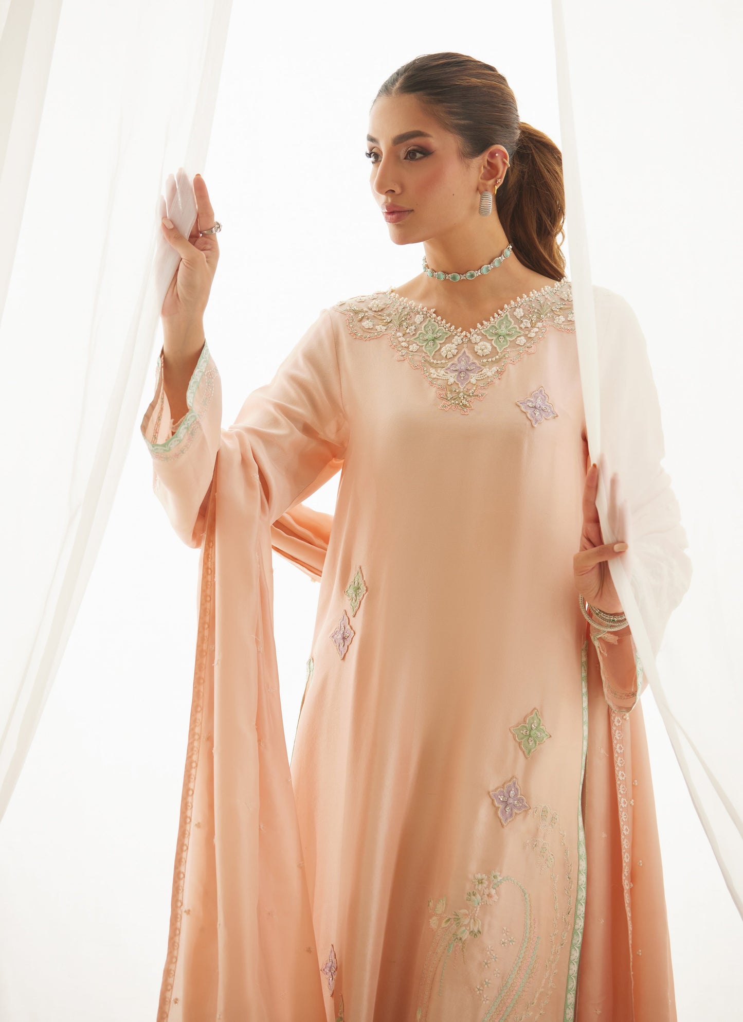 Corvina Shirt And Dupatta