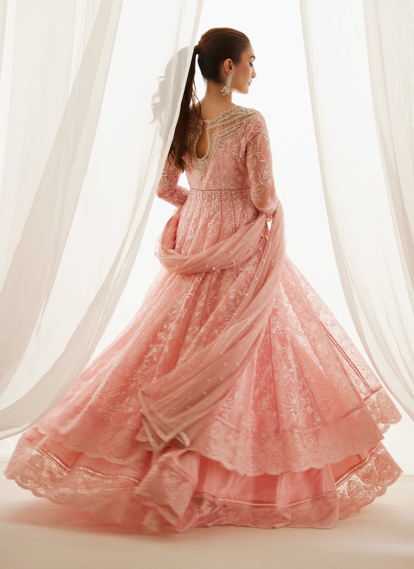 True Blush Kalidaar And Dupatta