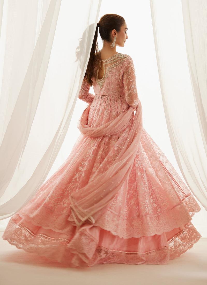 True Blush Kalidaar And Dupatta