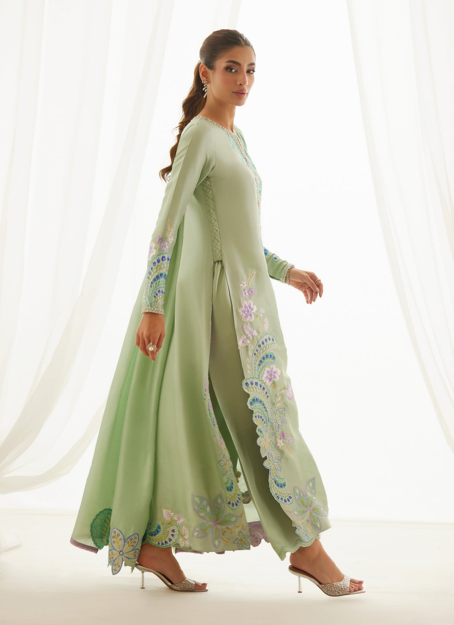 Jovie Blue Shirt And Dupatta