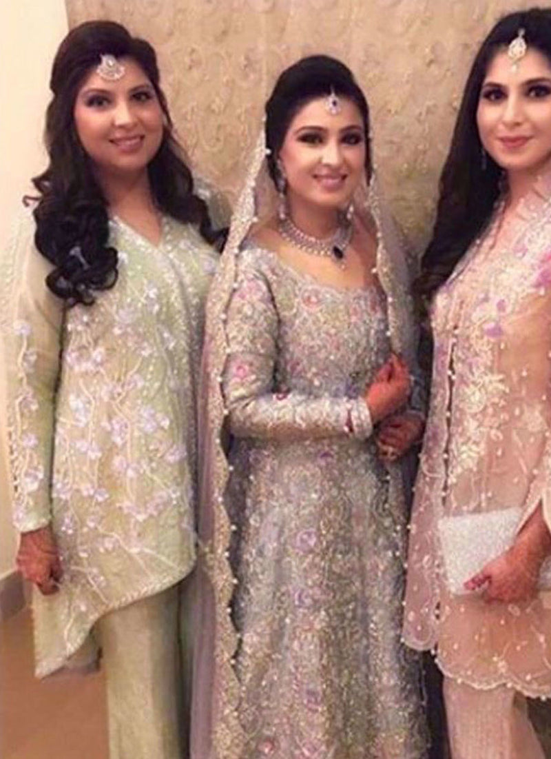 Gorgeous Bushra and her sisters all in Farah Talib Aziz