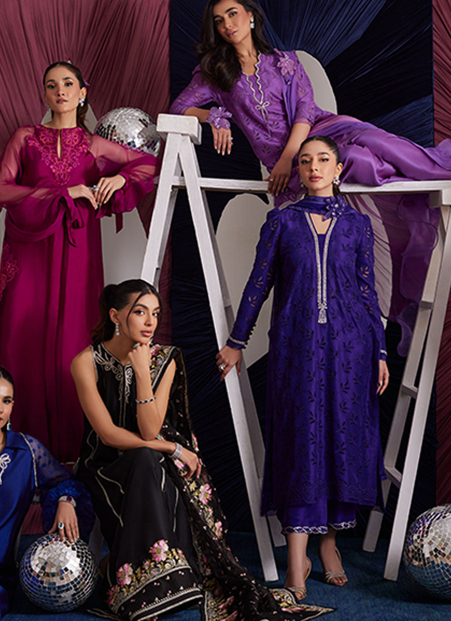 Alvina Onyx Shirt And Dupatta