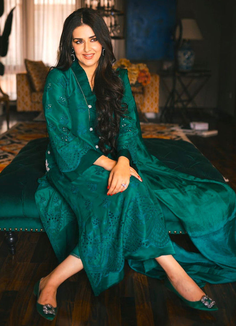 Natasha In This Stunning Jewel Toned Ensemble.