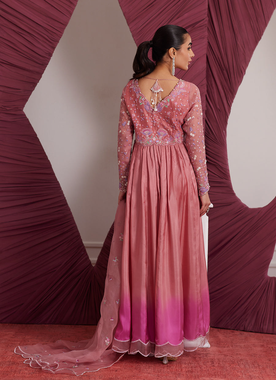 Wylie Watermelon Kalidaar And Dupatta