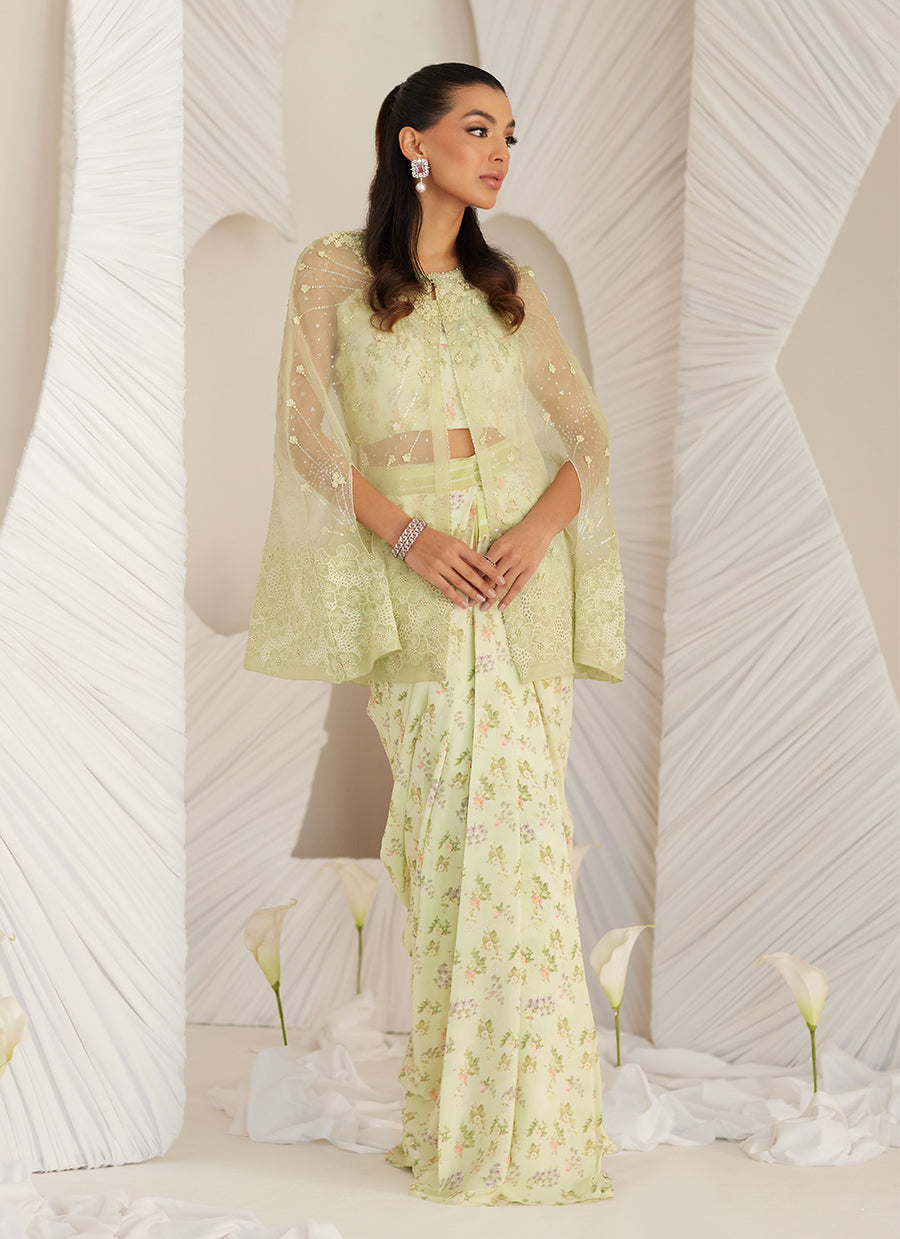 Alizee Pre-draped Skirt and Cape