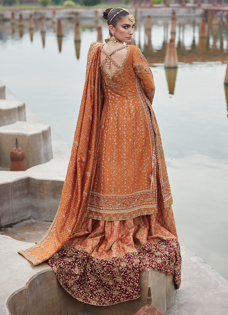 Shalimar Burnt Orange Bridal