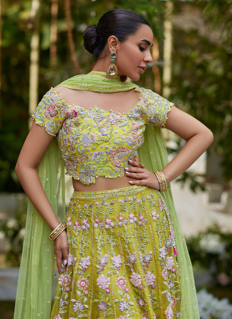 Nora Kiwi Lehenga Choli