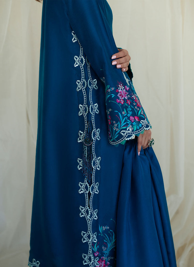 Lumira Teal Shirt and Dupatta