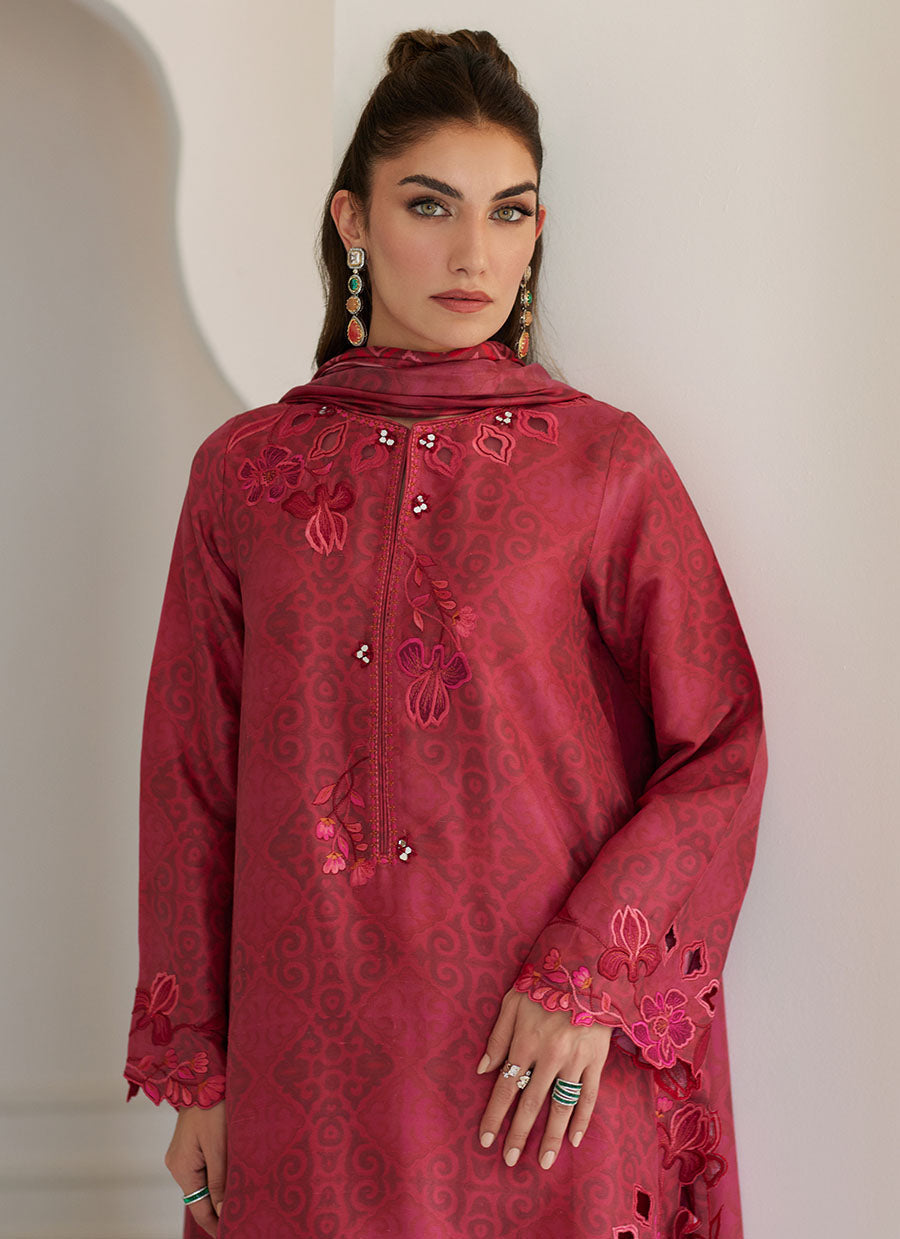 Solara Scarlett Shirt and Dupatta
