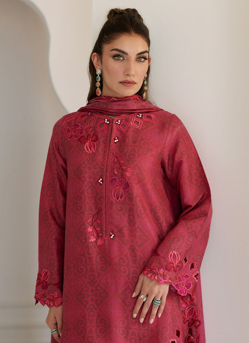 Solara Scarlett Shirt and Dupatta
