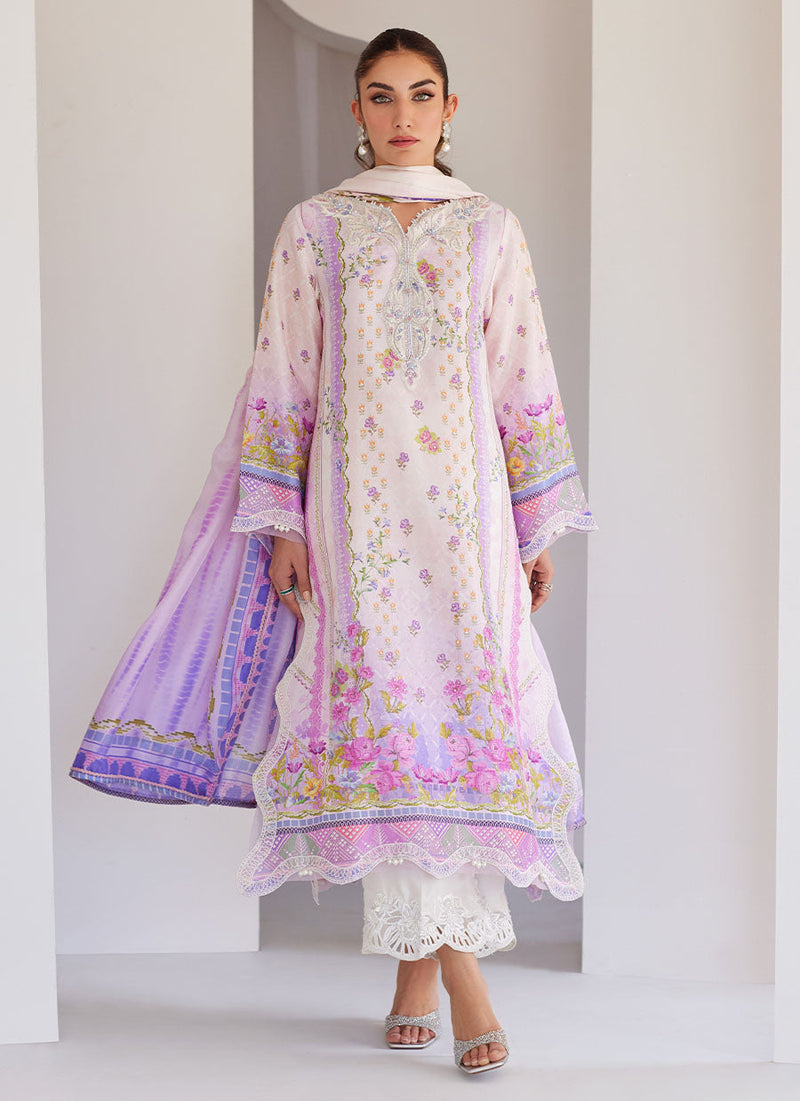 Orla Ombre Shirt and Dupatta