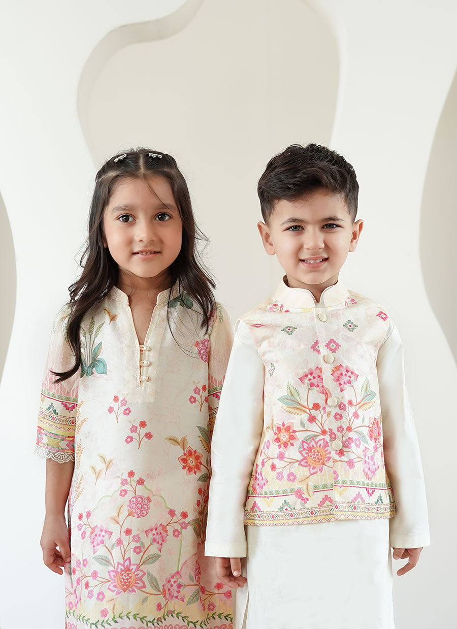 Faye Ivory Mini Waistcoat