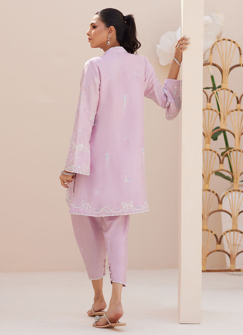 Layana Lavender Jacket with Slip