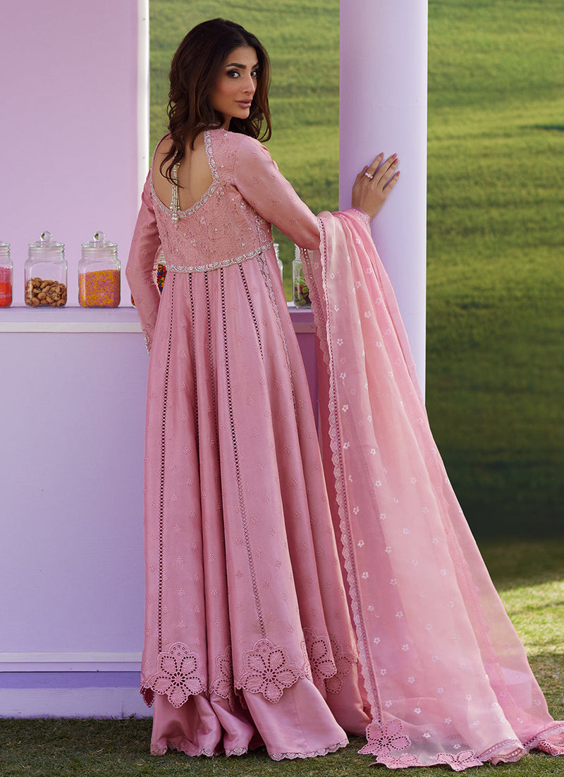 Elara Rose Kalidaar With Dupatta