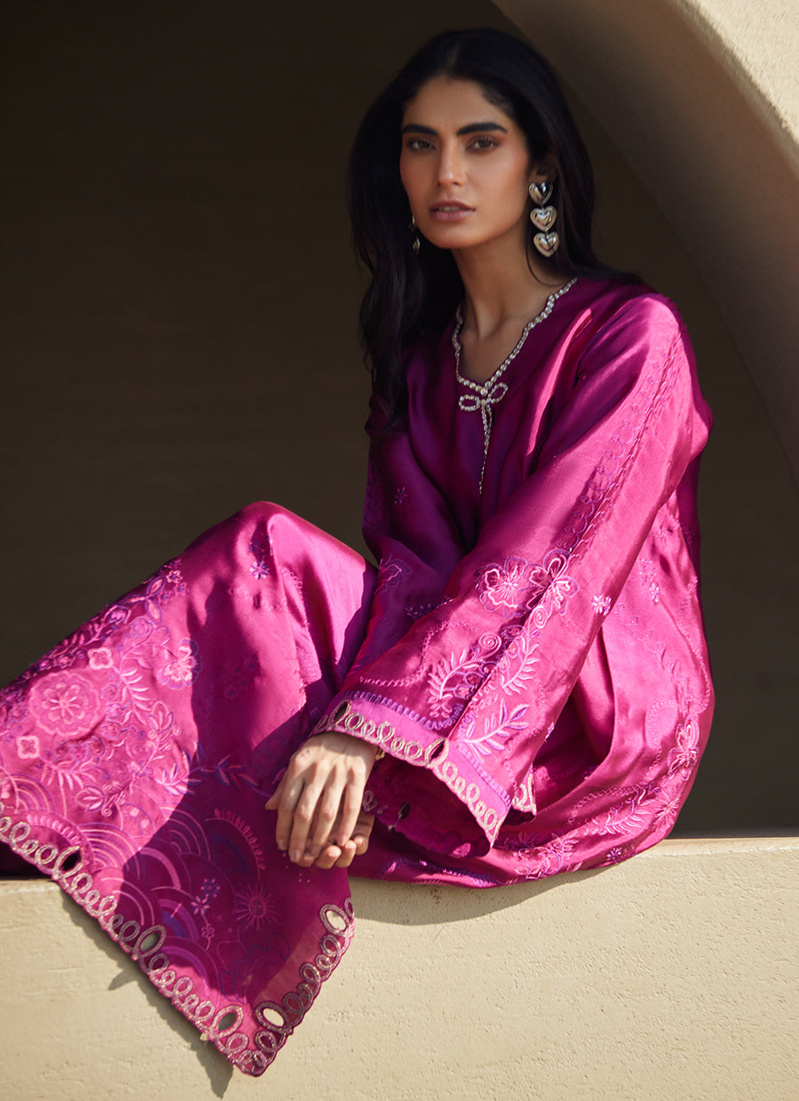 Aerie Hot Pink Kaftan