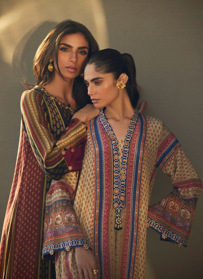 Sora Sand Crepe Kaftan