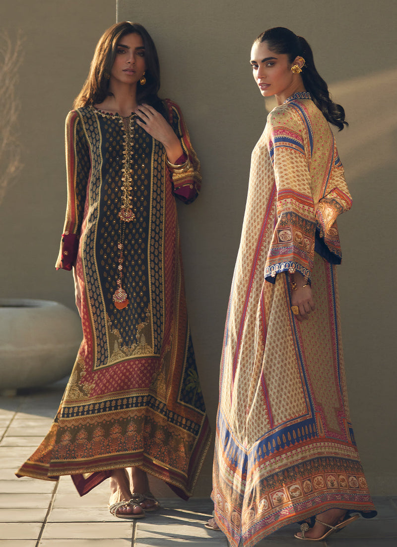 Sora Sand Crepe Kaftan