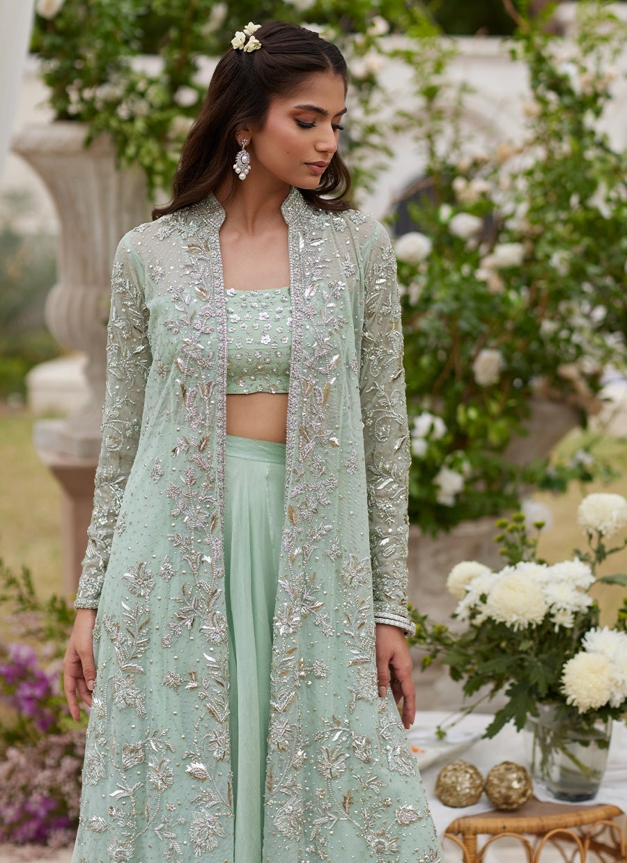 Elva Pale Turquoise Jacket