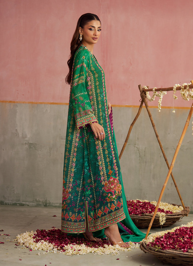 Noemi Jade Shirt And Dupatta