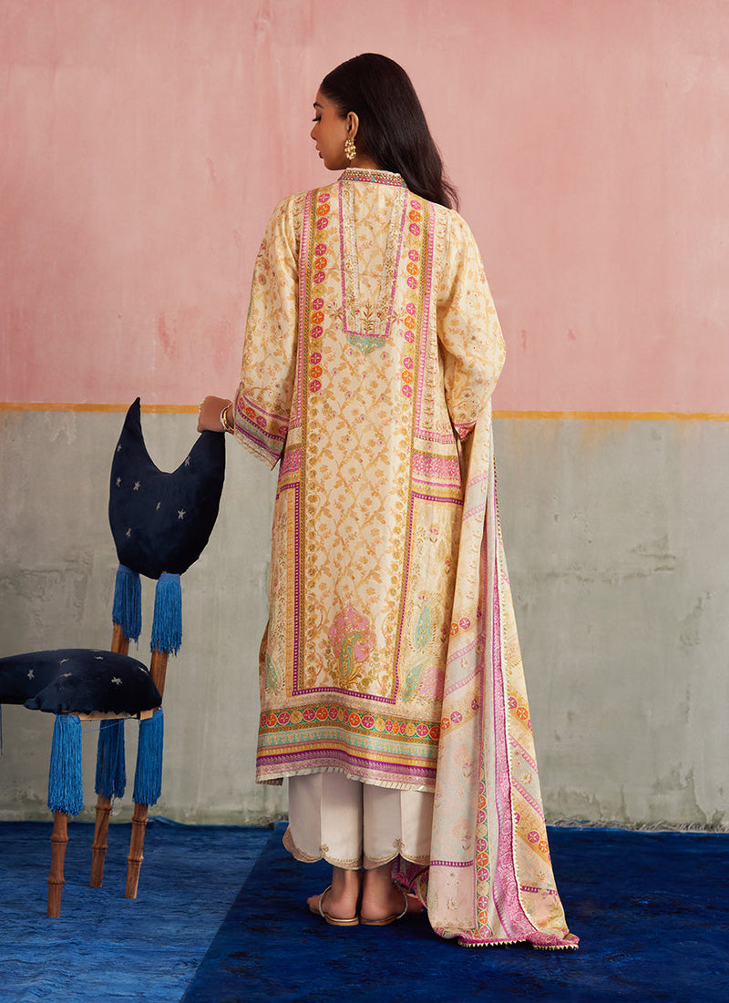 Vivi Shirt And Dupatta