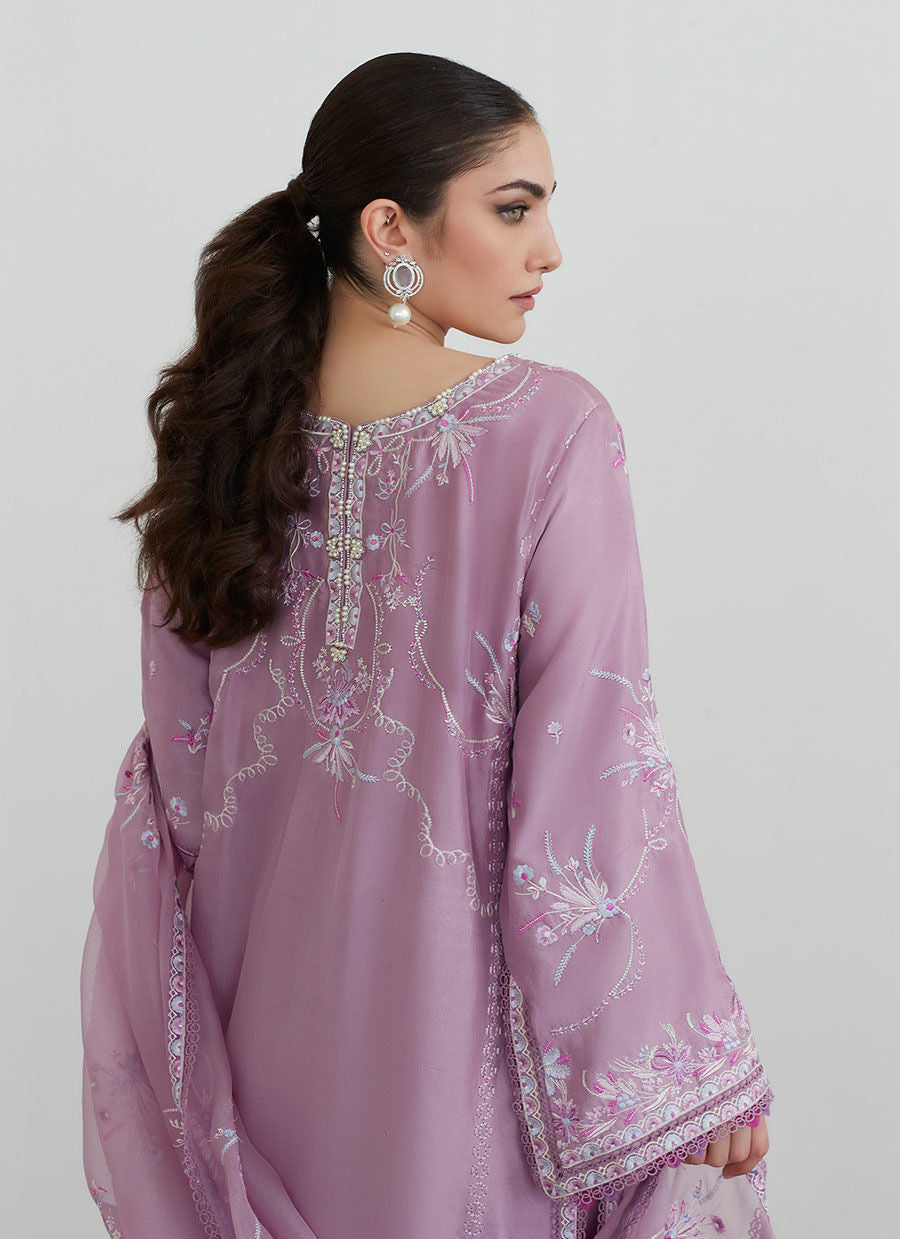 Mona Mauve Shirt And Dupatta