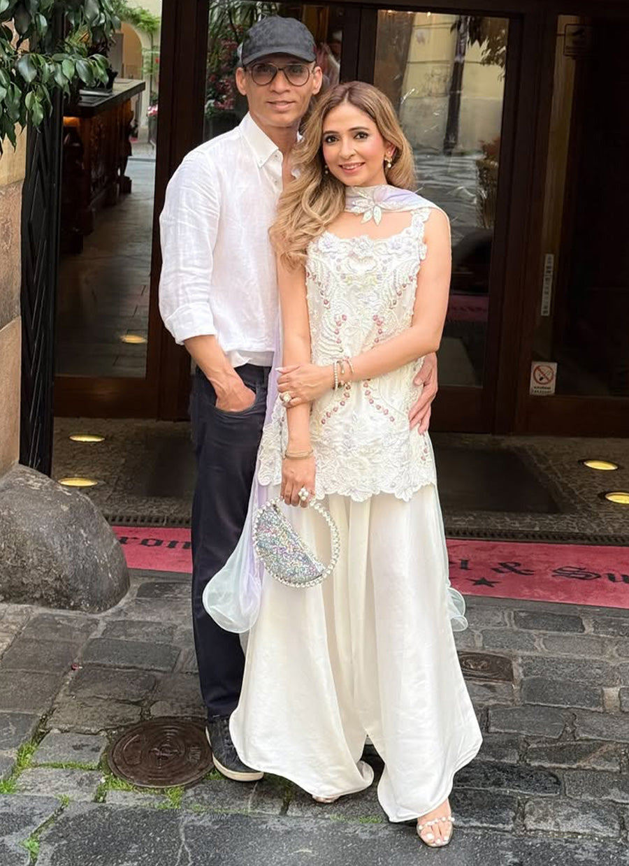 Soft Pastels, Intricate Florals, and A Hint Of Sparkle